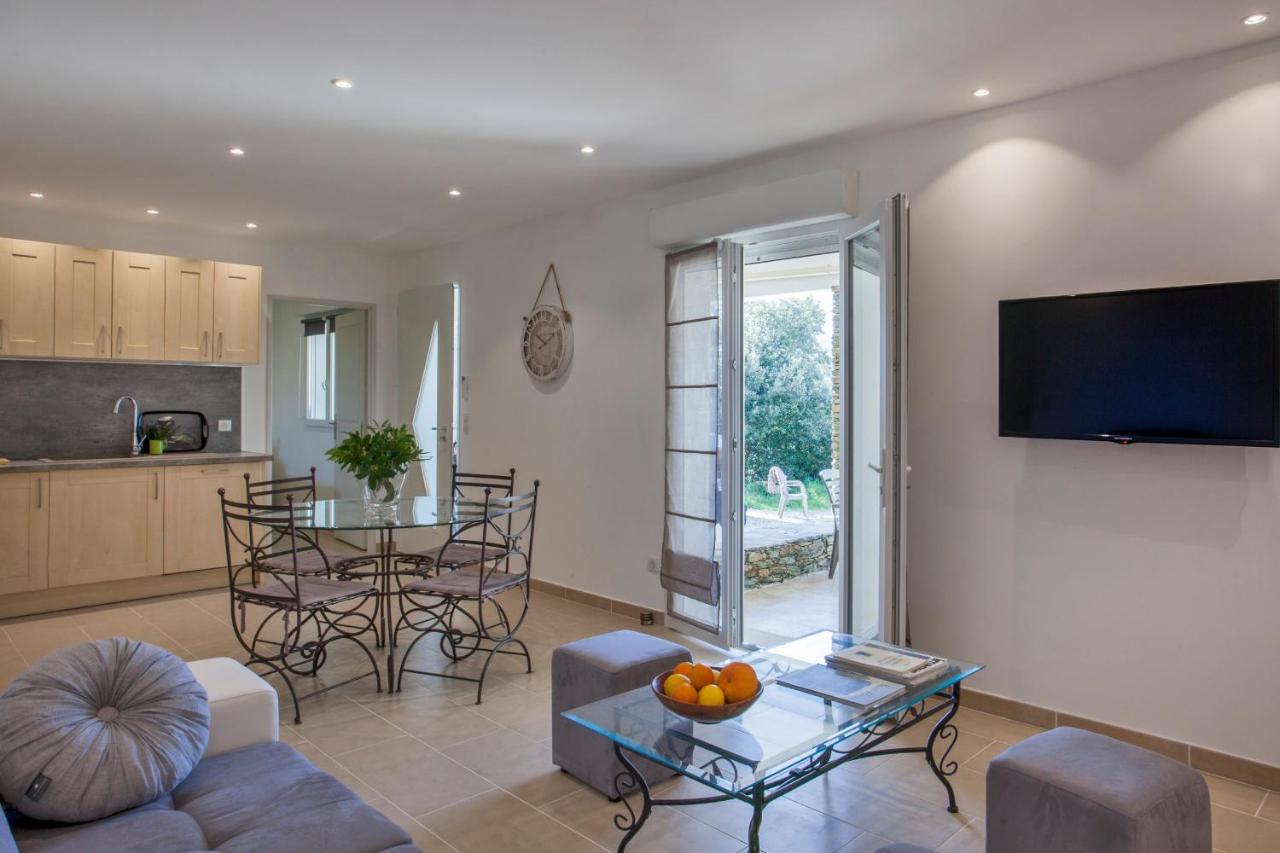 Appartement Domaine Ghjulia à Patrimonio Extérieur photo