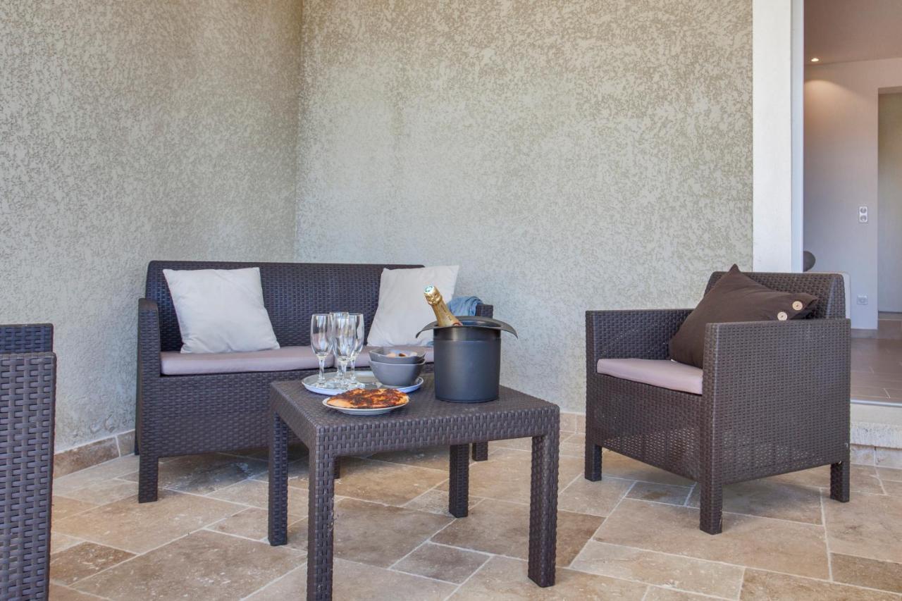 Appartement Domaine Ghjulia à Patrimonio Extérieur photo