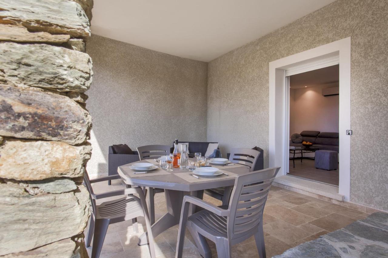 Appartement Domaine Ghjulia à Patrimonio Extérieur photo
